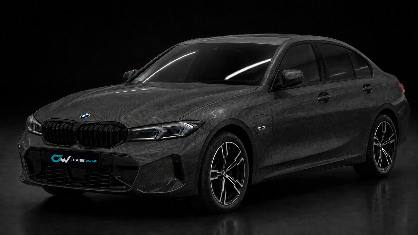BMW Seria 3 colantare carbon — Criss Wrap Bragadiru