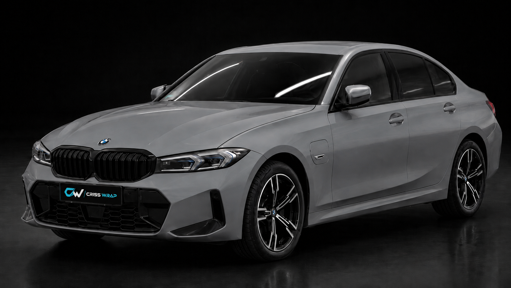 BMW Seria 3 colantare chrome — Criss Wrap Bragadiru