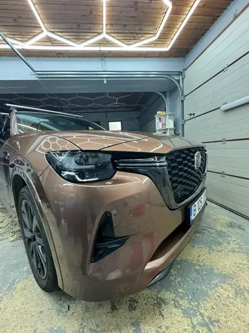 Detaliu folie PPF pe zonă expusă — protecție vopsea parțială, Criss Wrap Bragadiru